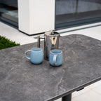 Como Corner Sofa Set with Altura Rising Table in Truffle