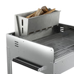 Fontana Tirreno Wood & Charcoal Barbecue with Rotisserie BBQ