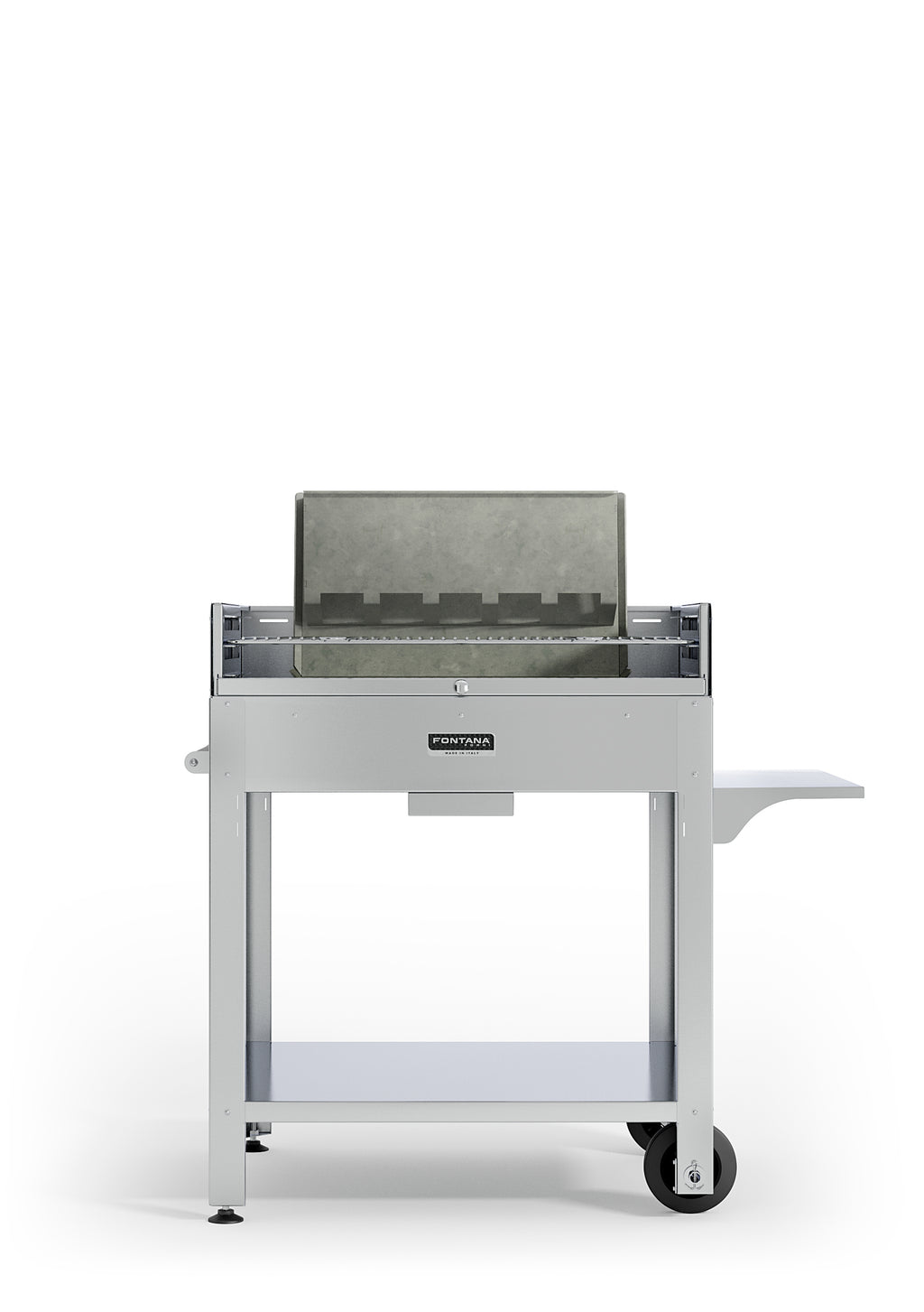 Fontana Tirreno Wood & Charcoal Barbecue with Rotisserie BBQ
