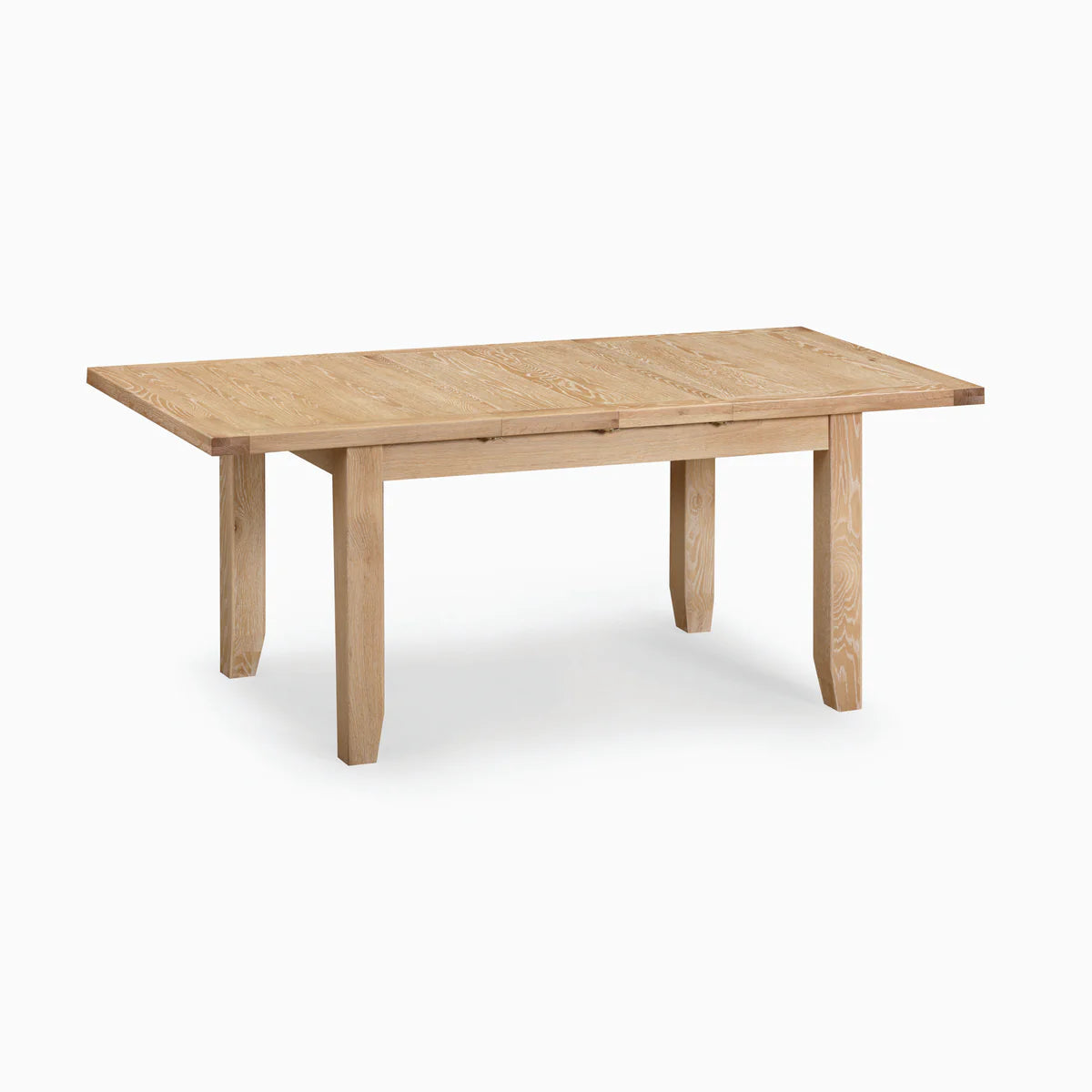 Burford 6 Seat Extending Dining Set with Spindleback Dining and Armchairs in Natural Oak