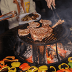 BonFeu BonBiza Corten XL BBQ Plancha Fire Pit