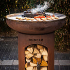 BonFeu BonBiza Open BBQ Plancha Fire Pit