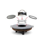 BonFeu BonBowl Plus Corten Steel Fire Pit