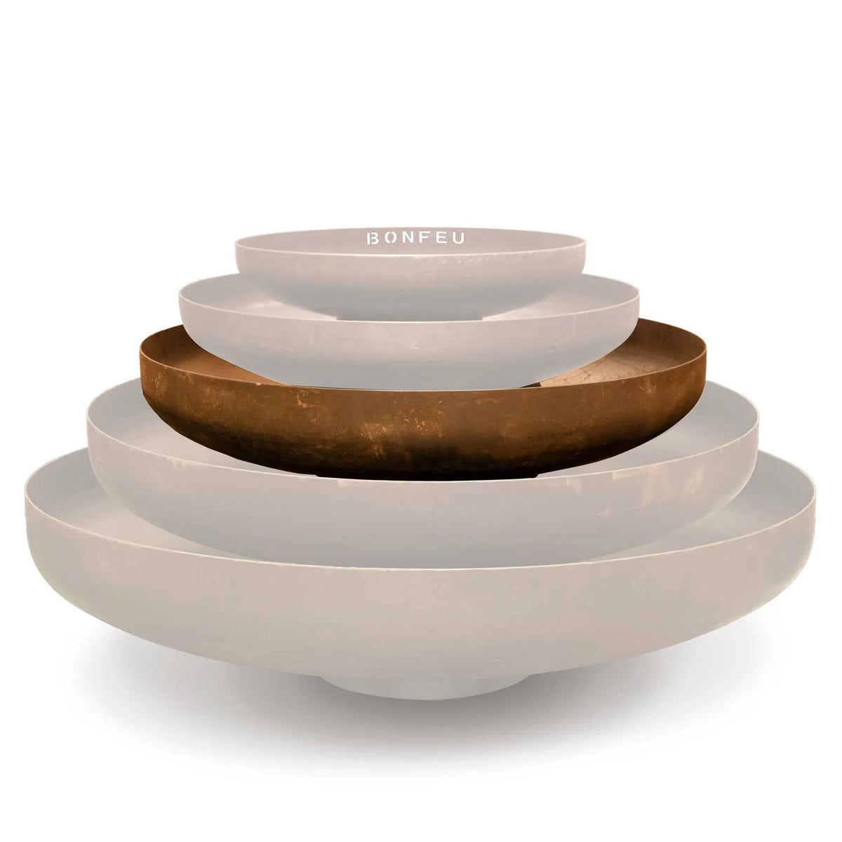BonFeu BonBowl Corten Steel Fire Pit