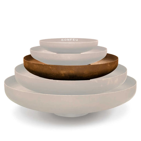 BonFeu BonBowl Corten Steel Fire Pit