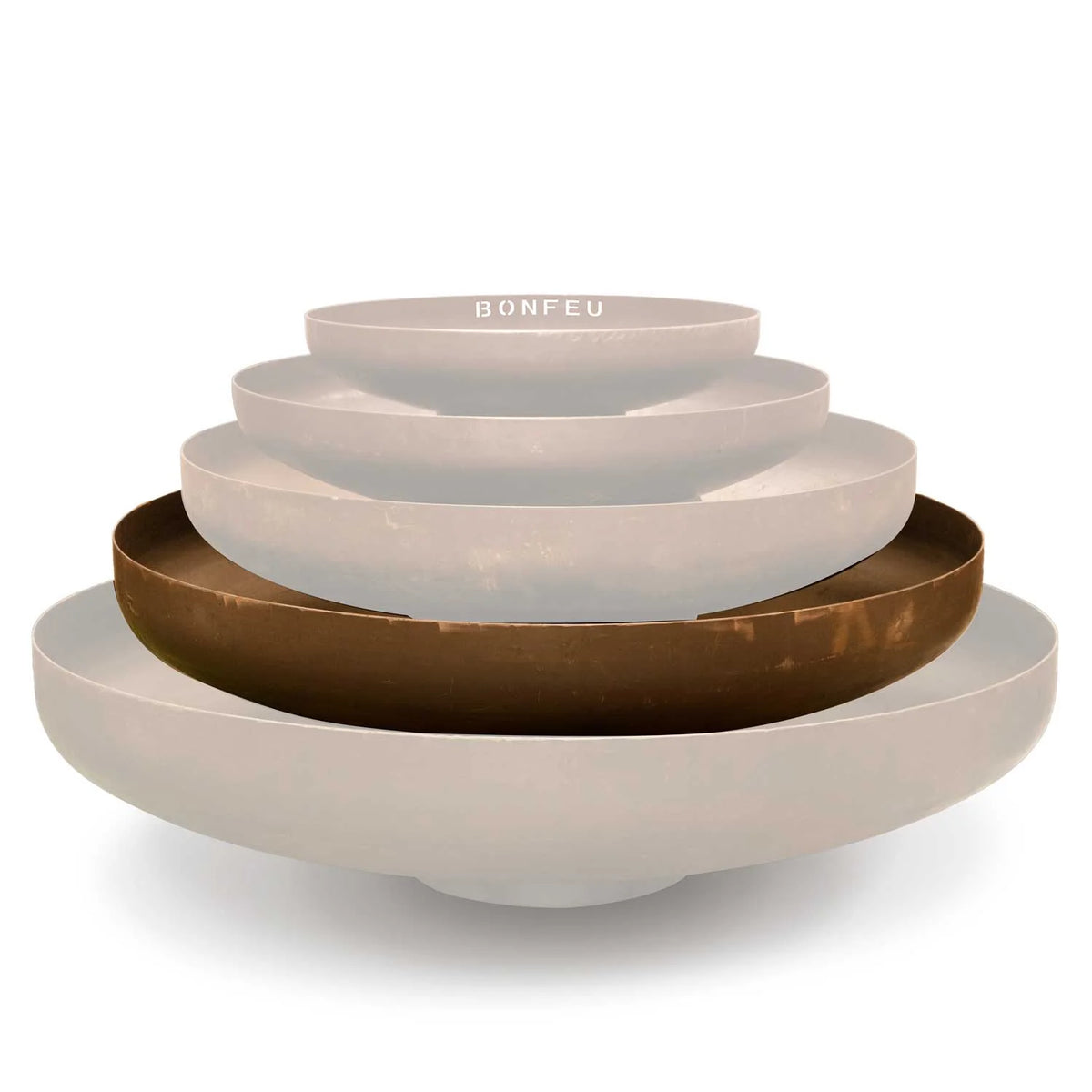 BonFeu BonBowl Corten Steel Fire Pit