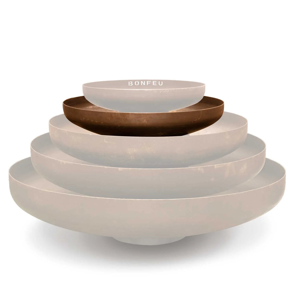 BonFeu BonBowl Corten Steel Fire Pit