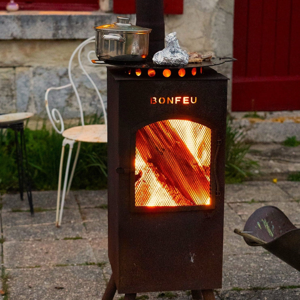 BonFeu BonCarré Outdoor Fireplace
