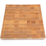 BonFeu BonButcher Block Premium End-Grain Beechwood Food Prep Chopping Board