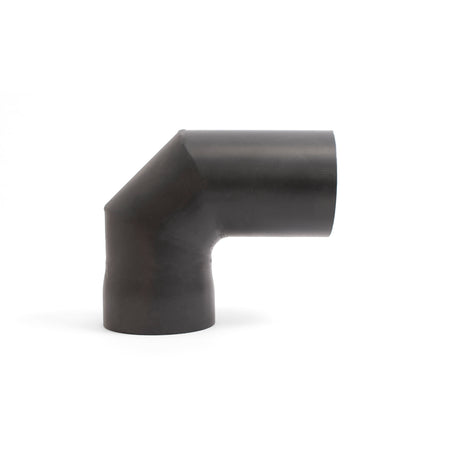 BonFeu Steel Angled Chimney Stove Pipe Flue Connector for Garden Fireplaces