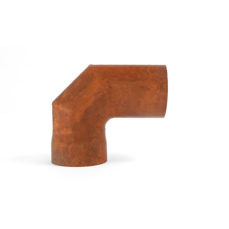 BonFeu Steel Angled Chimney Stove Pipe Flue Connector for Garden Fireplaces