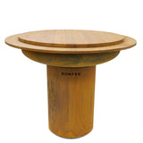 BonFeu BonTeak Premium Teak Wood Hardwood Table Top for BonBiza Fire Pits
