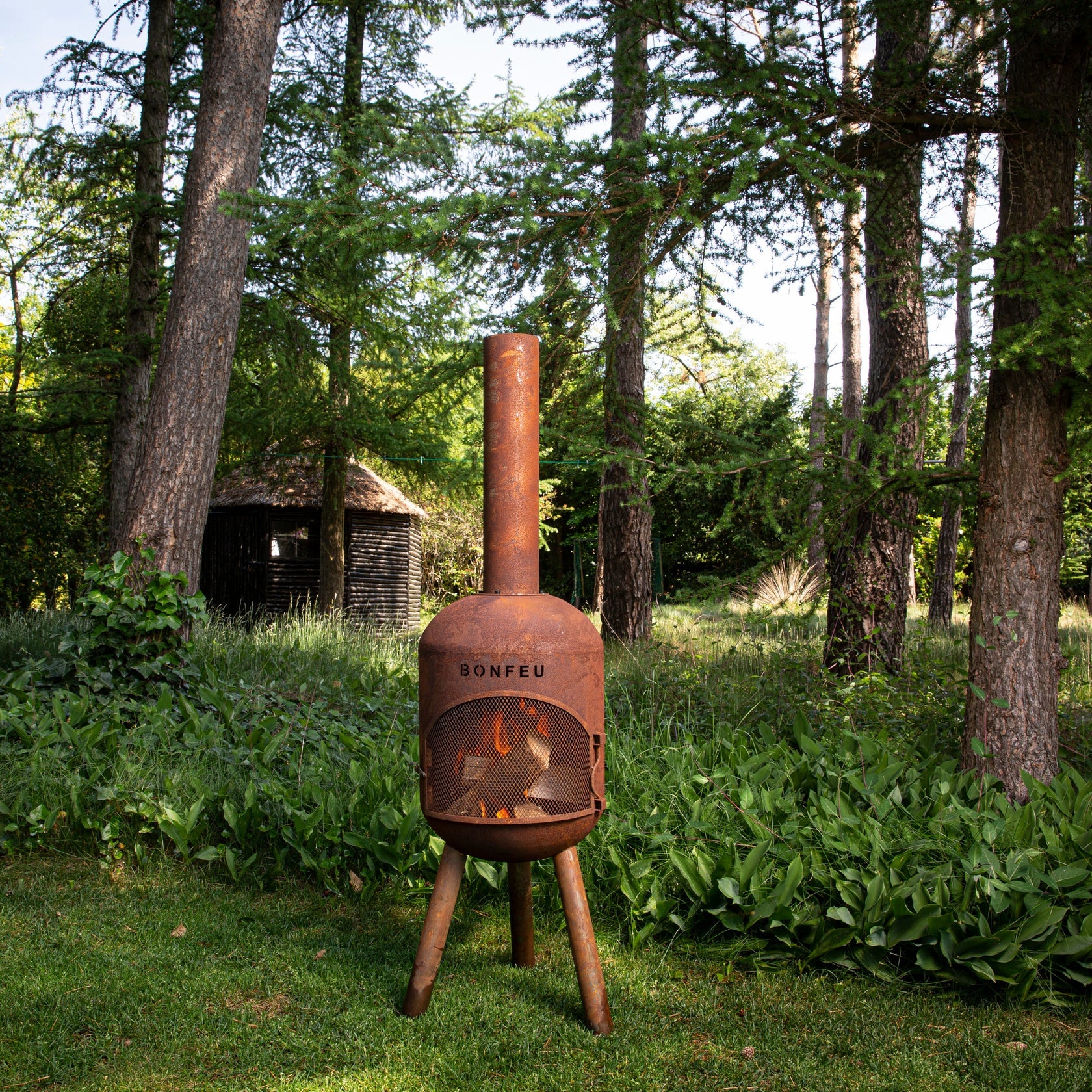BonFeu BonSolo Outdoor Fireplace
