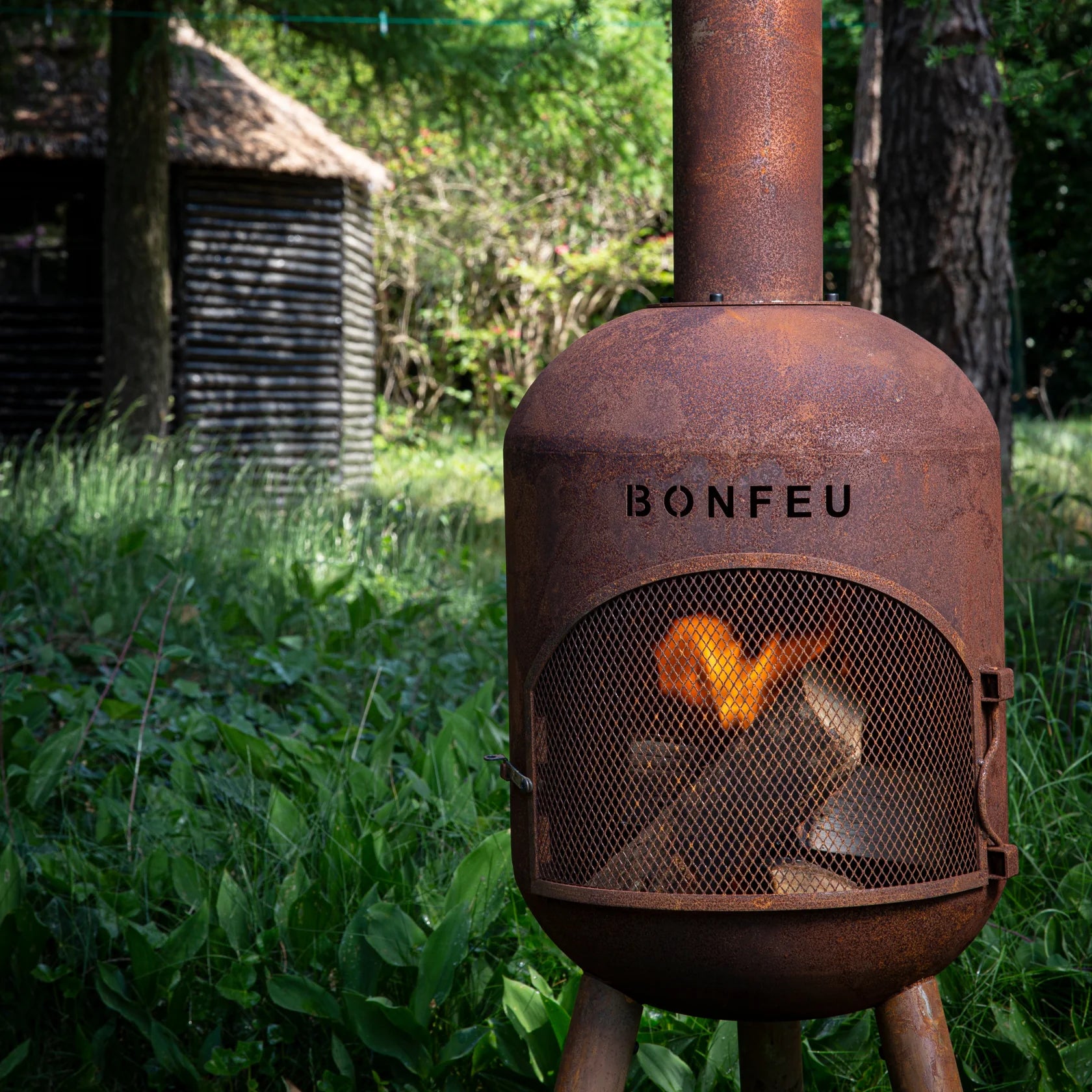 BonFeu BonSolo Outdoor Fireplace