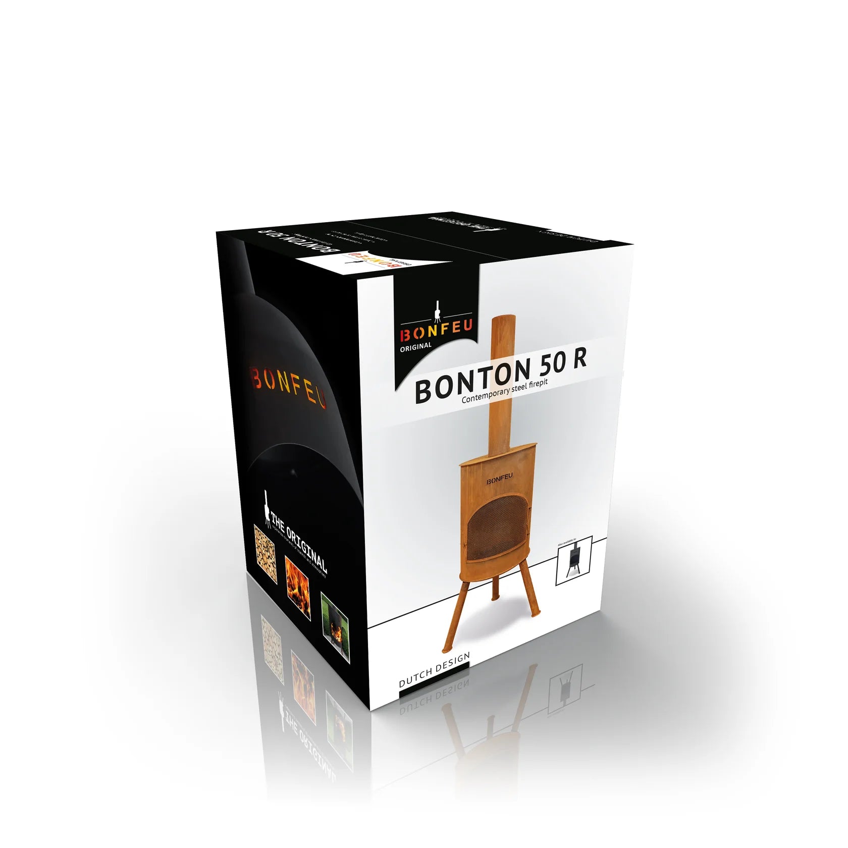 BonFeu BonTon Corten Outdoor Fireplace