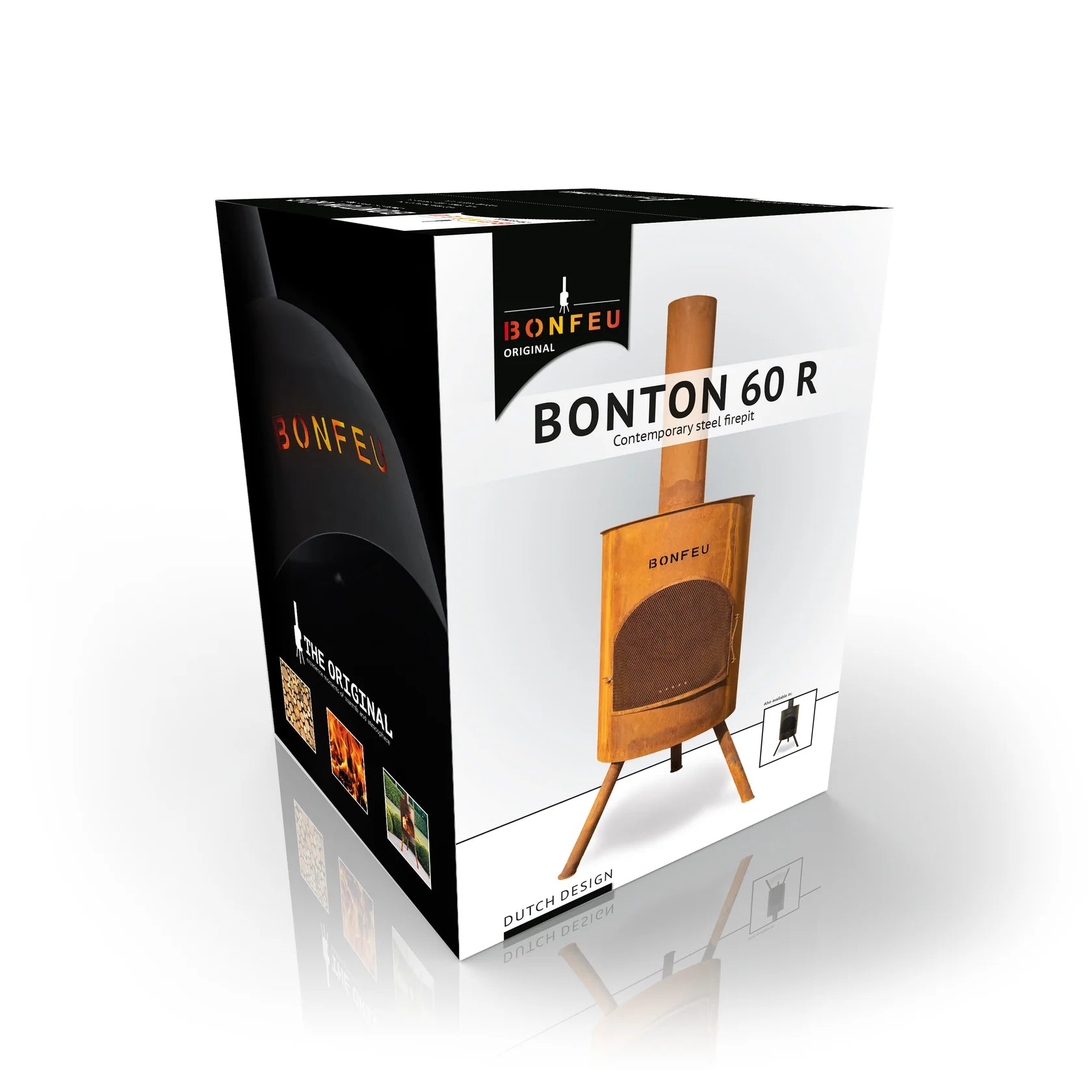 BonFeu BonTon Corten Outdoor Fireplace