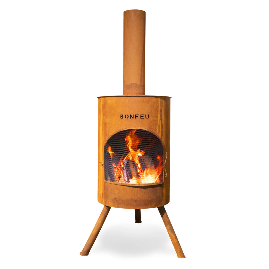 BonFeu BonTon Corten Outdoor Fireplace