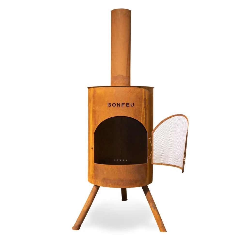 BonFeu BonTon Corten Outdoor Fireplace