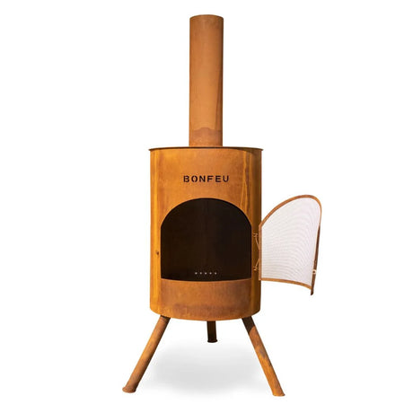 BonFeu BonTon Corten Outdoor Fireplace