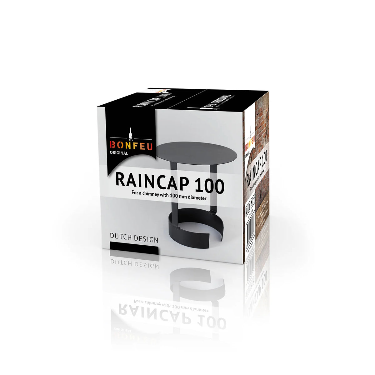 BonFeu Chimney Raincap Weather Guard for Outdoor Fireplaces