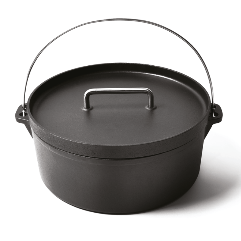 Halmo Platform System Cast Iron Casserole Pot