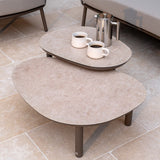 Capri 3 Seat Sofa Set in Stone Grey