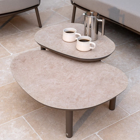 Capri 3 Seat Sofa Set in Stone Grey
