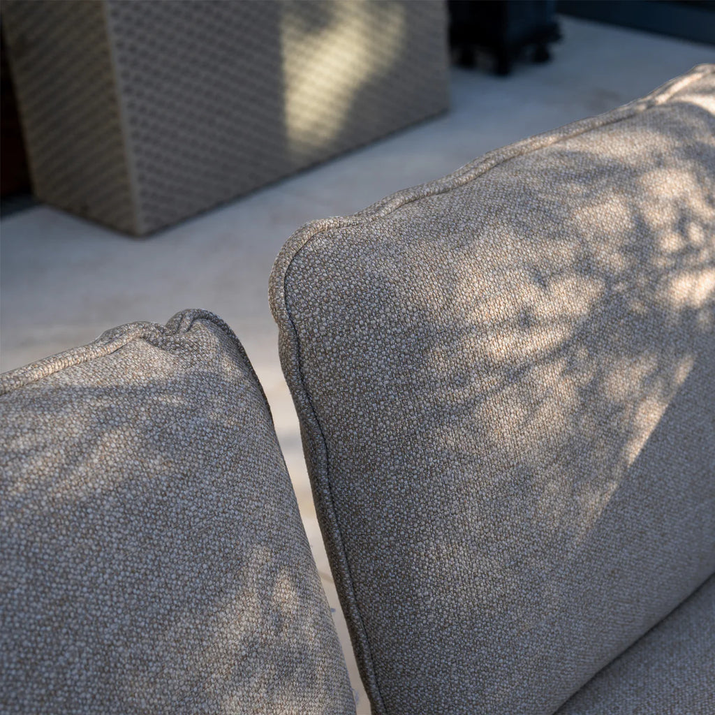 Como Corner Sofa Set with Altura Rising Table in Truffle