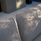 Como Corner Sofa Set with Altura Rising Table in Truffle