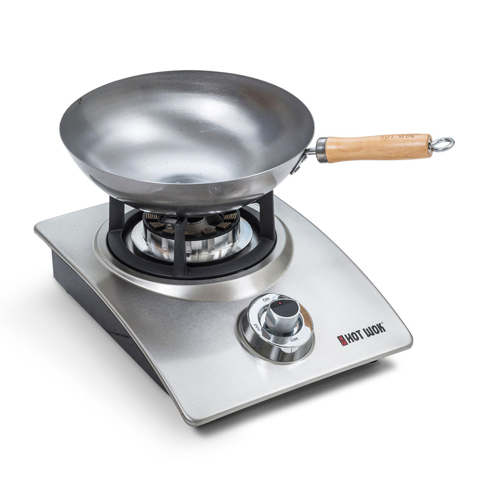 HOT WOK Silver Line 4.5kW Indoor & Outdoor Cast Iron Gas Burner