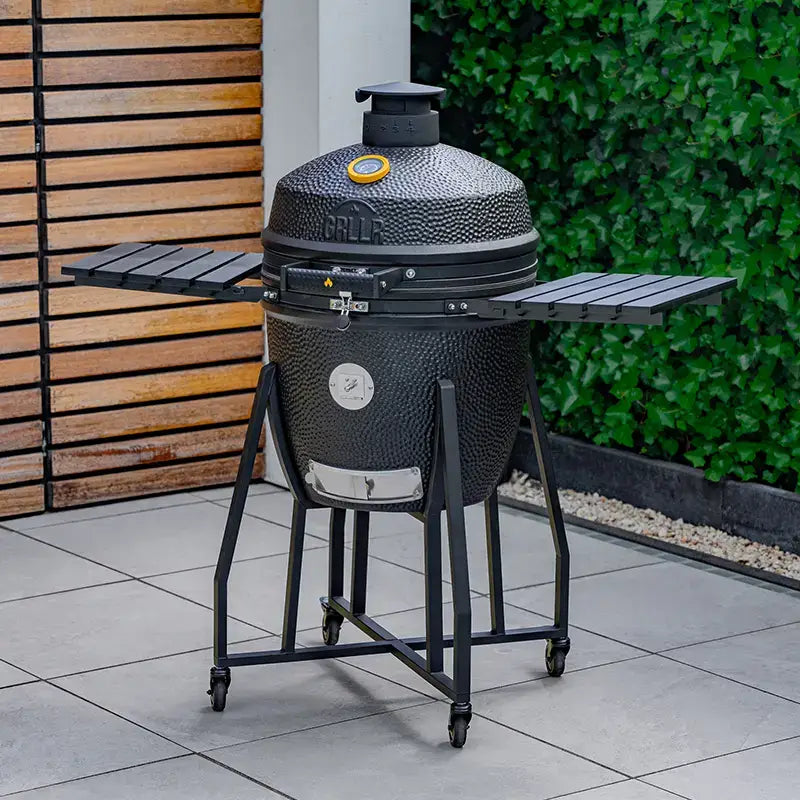 GRLLR Ember Classic 22 inch Kamado Grill | Charcoal Black