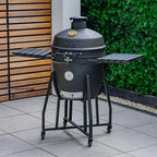 GRLLR Ember Classic 22 inch Kamado Grill | Charcoal Black