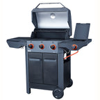 Halmo 4 Burner Family Gas Barbecue Including Side Burner