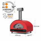 Fontana Forni Volta 70 Dual Fuel Pizza Oven