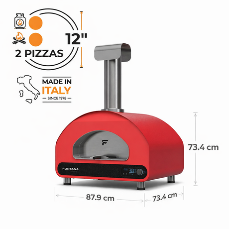 Fontana Forni Volta 70 Dual Fuel Pizza Oven