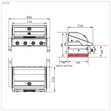 GRLLR Prime G4 Build-in BBQ