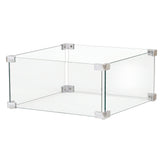 Happy Cocooning Glass Windscreens | Fire Pit Tables