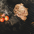 BonFeu Fire Pit Grill Half Circle
