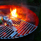 BonFeu Fire Pit Grill Half Circle