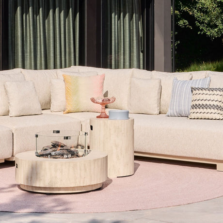 Happy Cocooning Glass Windscreens | Fire Pit Tables