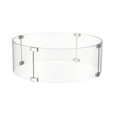 Happy Cocooning Glass Windscreens | Fire Pit Tables