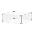 Happy Cocooning Glass Windscreens | Fire Pit Tables