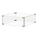 Happy Cocooning Glass Windscreens | Fire Pit Tables