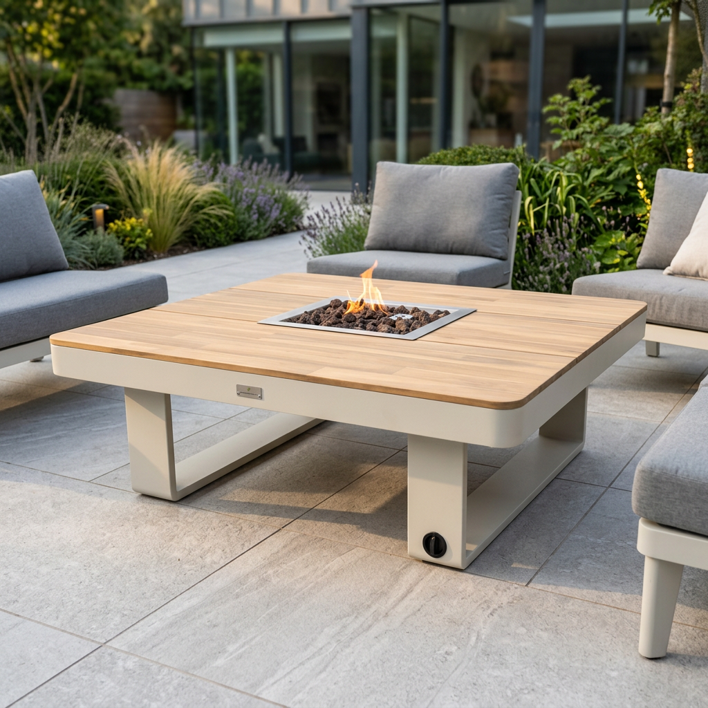 Happy Cocooning Horizon 95 Gas Fire Pit Table