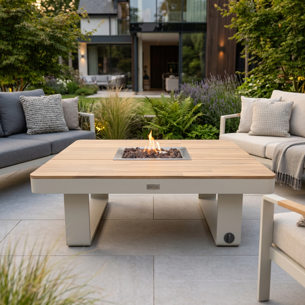 Happy Cocooning Horizon 95 Gas Fire Pit Table