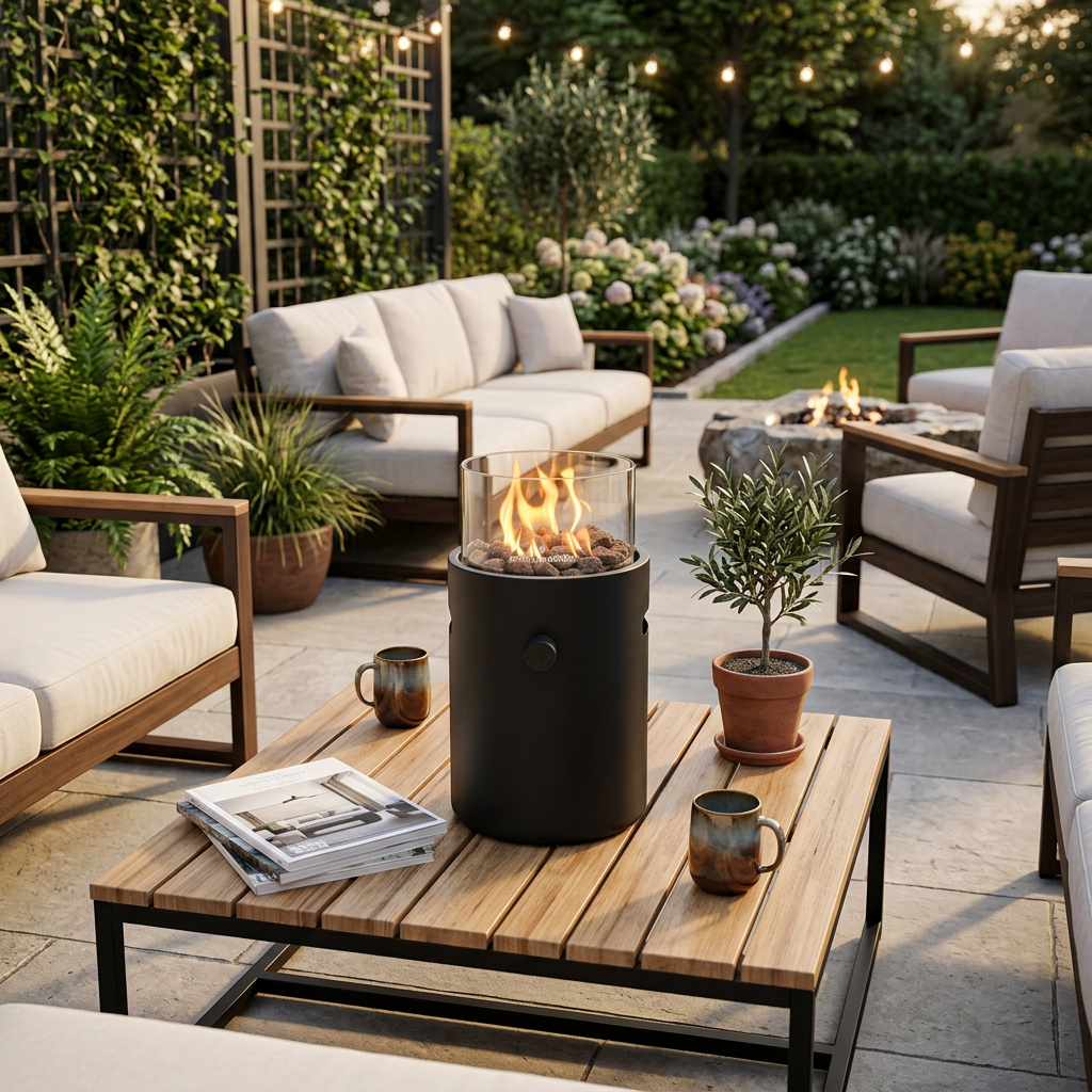 Happy Cocooning Lumi Steel Table Burner