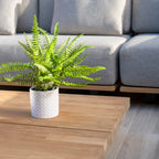 Eternity Modular Teak Corner Group in Light Grey