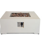 Happy Cocooning Estate Square 88 Gas Fire Pit Table