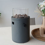 Happy Cocooning Lumi Groove Tabletop Gas Fireplace