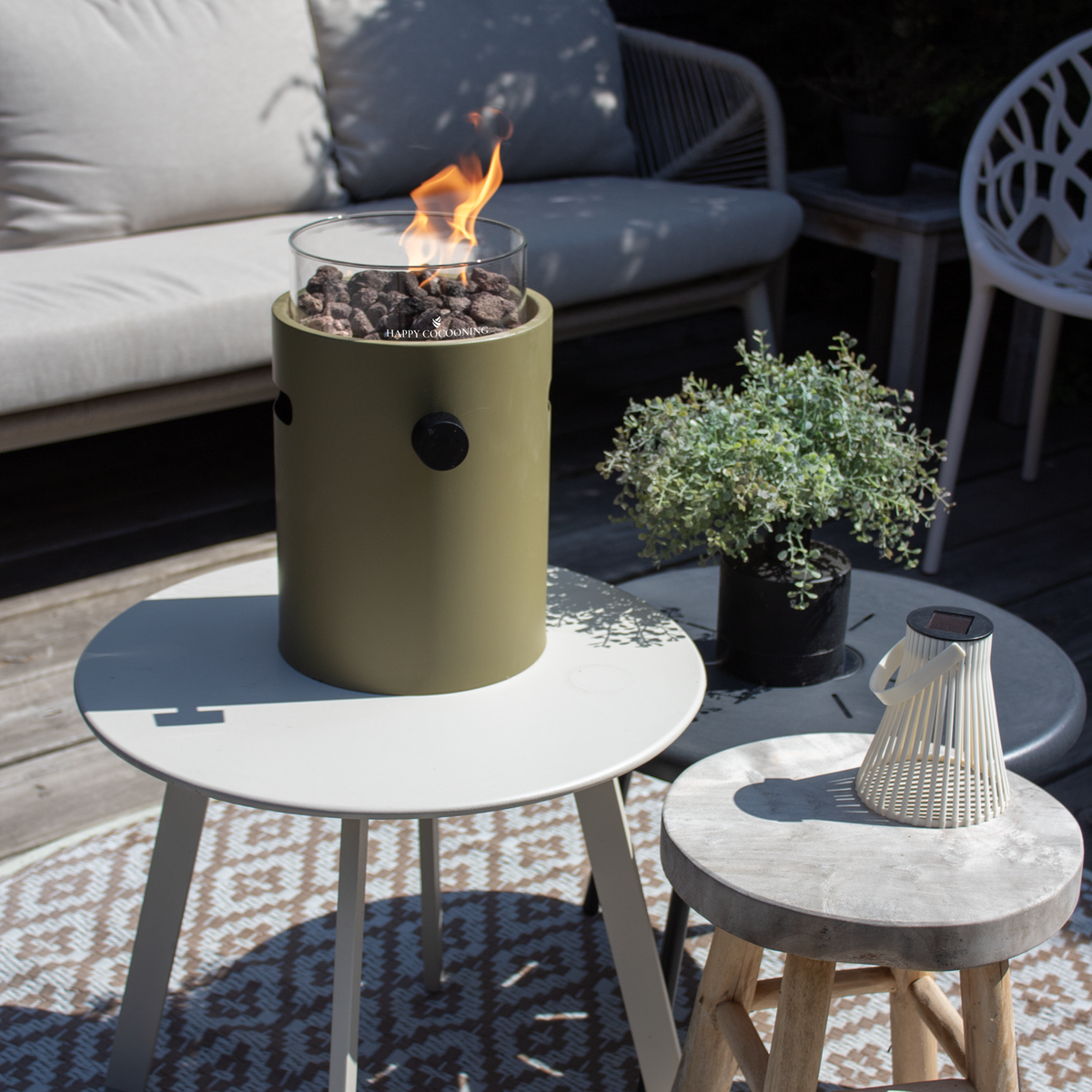 Happy Cocooning Lumi Steel Table Burner